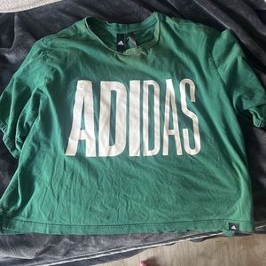 ADIDAS XL WORKOUT SHIRT - CROP TOP
